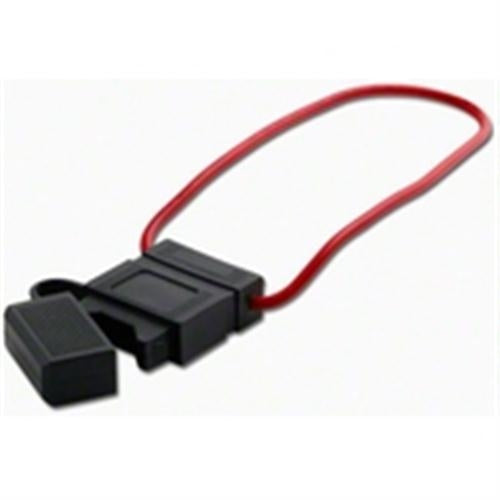 "FUSE HOLDER, INLINE, 30cm U, 18 Awg UL WIRE" (FHI-A18)