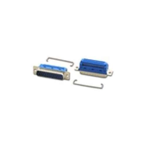 "PKGD IDC DB25/M BLUE PLASTIC, TIN SHELL" (IDC-25MB-P)