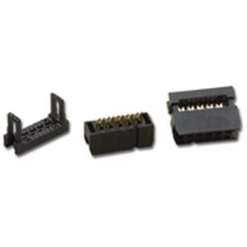 "IDC 10pin DUAL ROW SOCKET, NON-KEYED" (IDS-10-NPK)