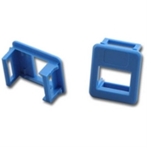 "MODULAR FRAME FOR KEYSTONE JACK, BLUE" (MF-KSJ-BL)