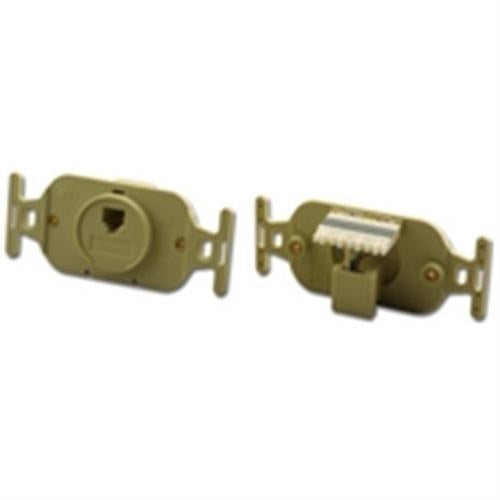 "SINGLE WALL JACK, 6P6C 110 TERMINATION" (PT-113-6C-UL)