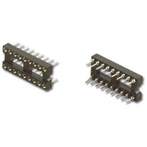 "ROUND PIN IC SOCKET, 18PIN LENGTH 7.26mm" (SQ-18)