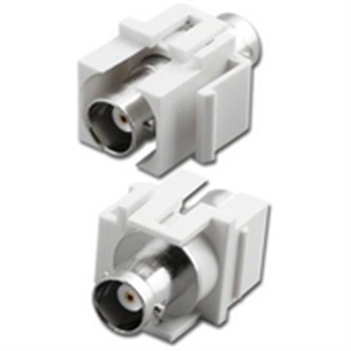 "KEYSTONE BNC FEED THRU MODULE, WHITE" (WPP-BNC1-WH)