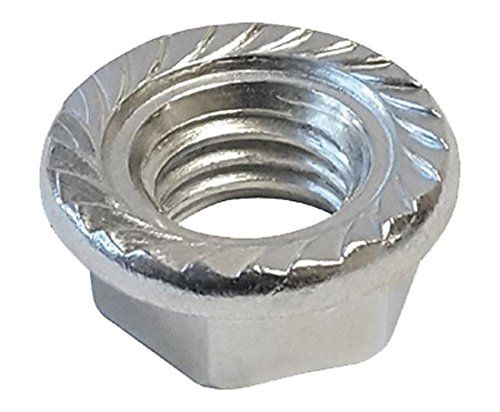 ZINC M8 FLANGED HEX NUT FOR QUEST CABLE TRAY (questm_CT0047-08-03)