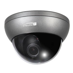 ( speco_HT7246T ) 2MP HD-TVI IntensifierT Vandal Dome Camera, 2.8-12m lens, Grey Housing, Included Junc Box, UL, TAA