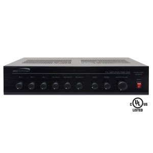 ( speco_PMM120A ) 120W PA Mixer Power Amplifier with 6 Inputs