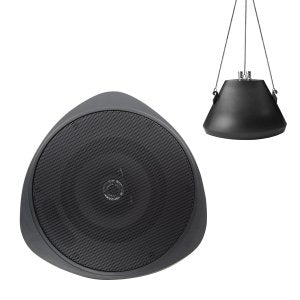 ( speco_SP30PTB ) 30 Watt RMS 5" Pendant Speaker with Hanging Chain - Black