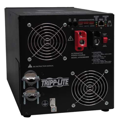 "PowerVerter APS X 3000W 24VDC 230V Inverter/Charger with Pure Sine Wave Output, Hardwired" (tripp_APSX3024SW)