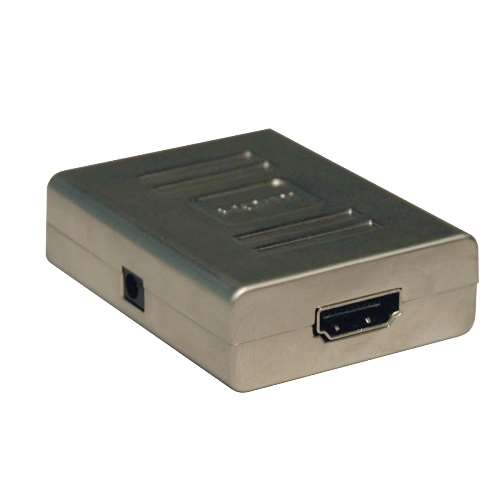 "HDMI In-Line Signal Booster/Extender, 1920x1200 at 24Hz/1080p (HDMI F/F)" (tripp_B122-000)