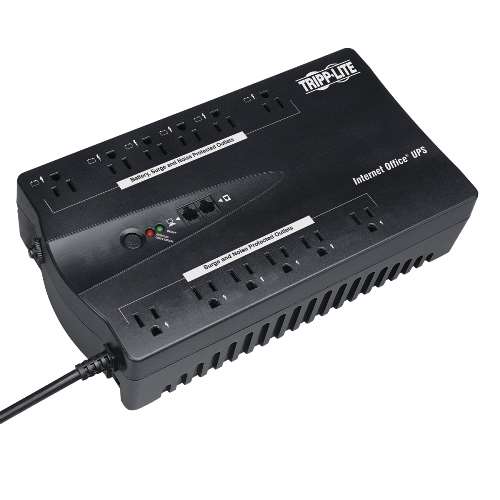 "Internet Office 120V 900VA 480W Standby UPS, Ultra-Compact Desktop, USB port" (tripp_INTERNET900U)