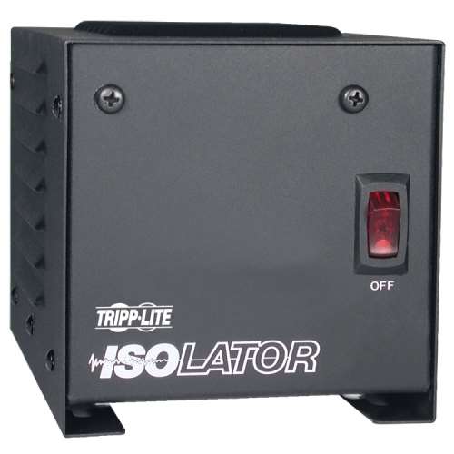 "Isolator Series 120V 250W Isolation Transformer-Based Power Conditioner, 2 Outlets" (tripp_IS-250)