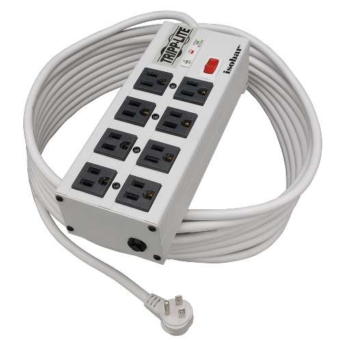 "Isobar 8-Outlet Surge Protector, 25-ft. Cord, 3840 Joules" (tripp_ISOBAR825ULTRA)