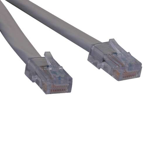 "T1 Shielded RJ48C Cross-over Cable (RJ45 M/M), 5-ft." (tripp_N266-005)