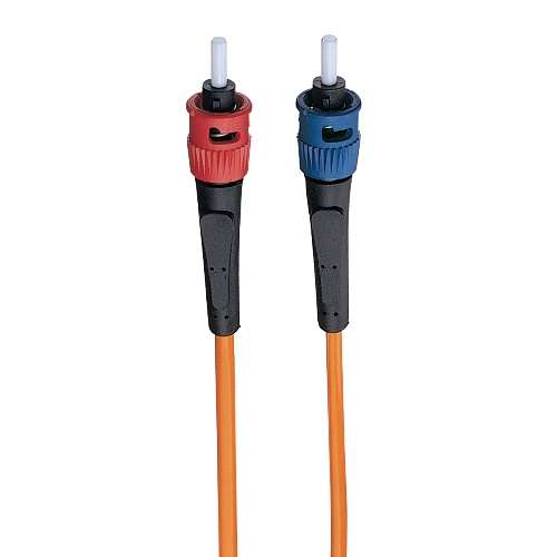 "Duplex Multimode 62.5/125 Fiber Patch Cable (ST/ST), 1M (3-ft.)" (tripp_N302-003)