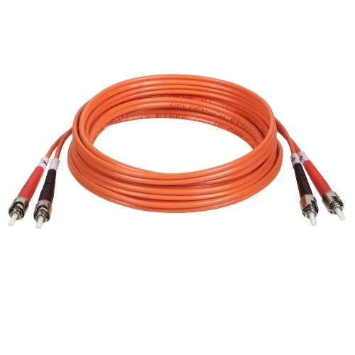 "Duplex Multimode 62.5/125 Fiber Patch Cable (ST/ST), 23M (75-ft.)" (tripp_N302-23M)