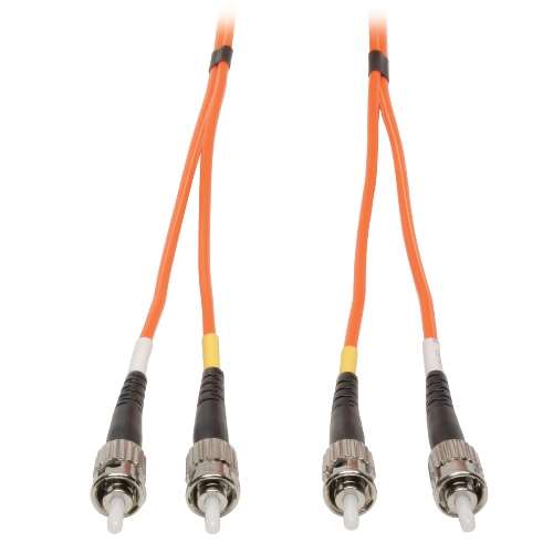 "Duplex Multimode 62.5/125 Fiber Patch Cable (ST/ST), 50M (164-ft.)" (tripp_N302-50M)