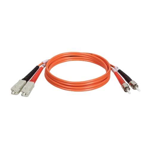 "Duplex Multimode 62.5/125 Fiber Patch Cable (SC/ST), 1M (3-ft.)" (tripp_N304-003)