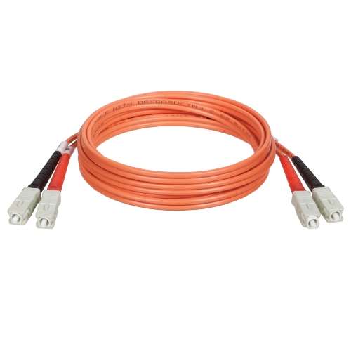 "Duplex Multimode 62.5/125 Fiber Patch Cable (SC/SC), 15M (50-ft.)" (tripp_N306-15M)