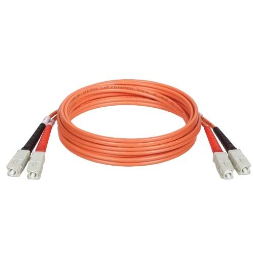 "Duplex Multimode 62.5/125 Fiber Patch Cable (SC/SC), 25M (82-ft.)" (tripp_N306-25M)