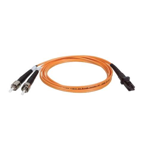 "Duplex Multimode 62.5/125 Fiber Patch Cable (MTRJ/ST), 1M (3-ft.)" (tripp_N308-003)