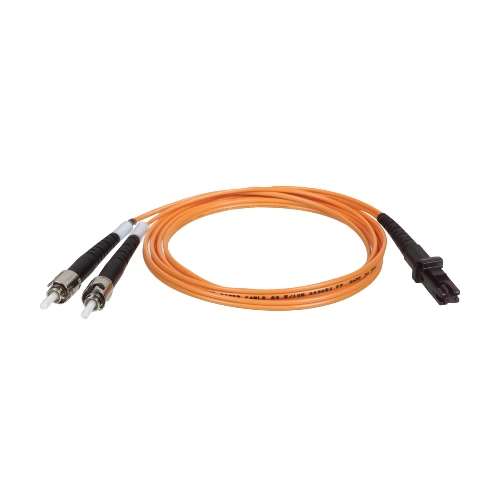 "Duplex Multimode 62.5/125 Fiber Patch Cable (MTRJ/ST), 15M (50-ft.)" (tripp_N308-15M)