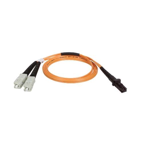 "Duplex Multimode 62.5/125 Fiber Patch Cable (MTRJ/SC), 1M (3-ft.)" (tripp_N310-003)