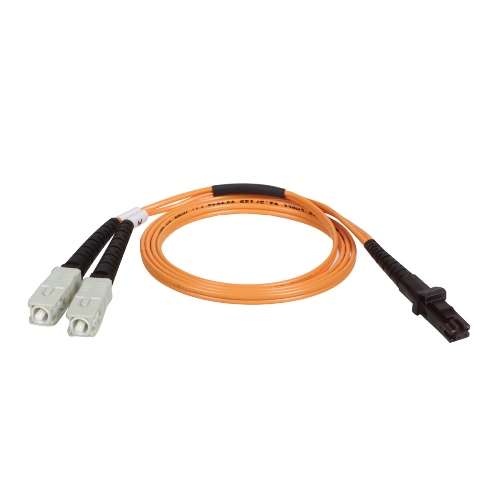 "Duplex Multimode 62.5/125 Fiber Patch Cable (MTRJ/SC), 3M (10-ft.)" (tripp_N310-010)