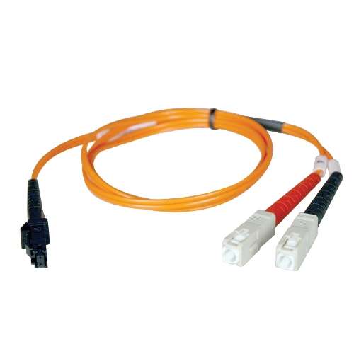 "Duplex Multimode 62.5/125 Fiber Patch Cable (MTRJ/SC), 5M (16-ft.)" (tripp_N310-05M)