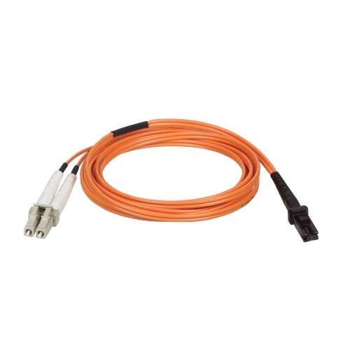 "Duplex Multimode 62.5/125 Fiber Patch Cable (MTRJ/LC), 3M (10-ft.)" (tripp_N314-03M)