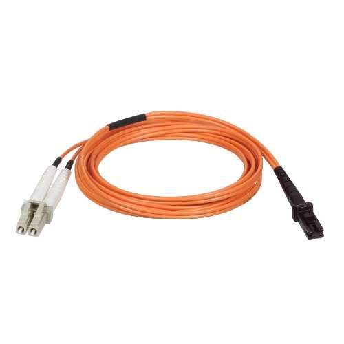 "Duplex Multimode 62.5/125 Fiber Patch Cable (MTRJ/LC), 15M (50-ft.)" (tripp_N314-15M)