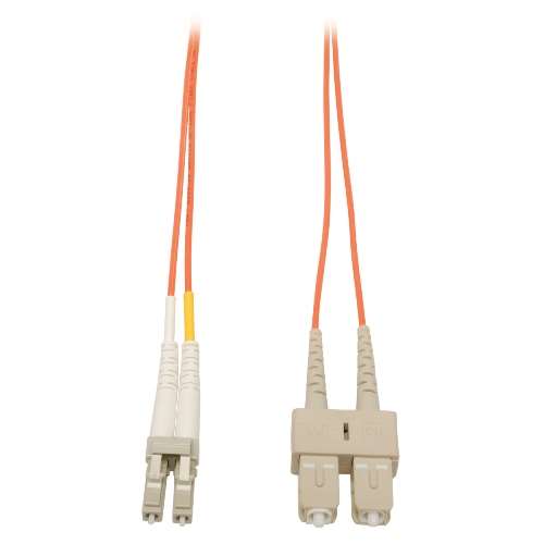 "Duplex Multimode 62.5/125 Fiber Patch Cable (LC/SC), 7M (23-ft.)" (tripp_N316-07M)