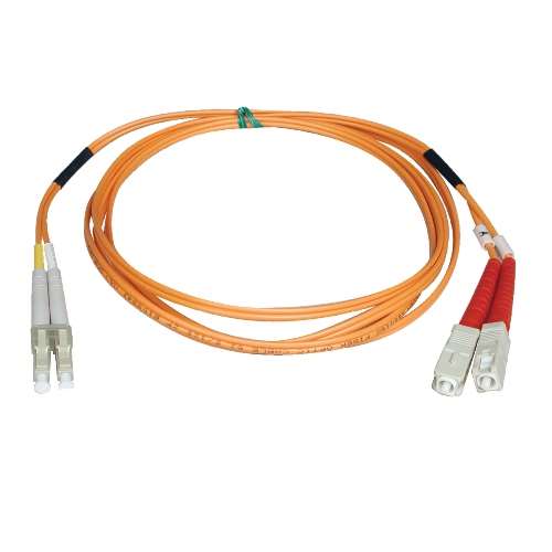 "Duplex Multimode 62.5/125 Fiber Patch Cable (LC/SC), 20M (65-ft.)" (tripp_N316-20M)