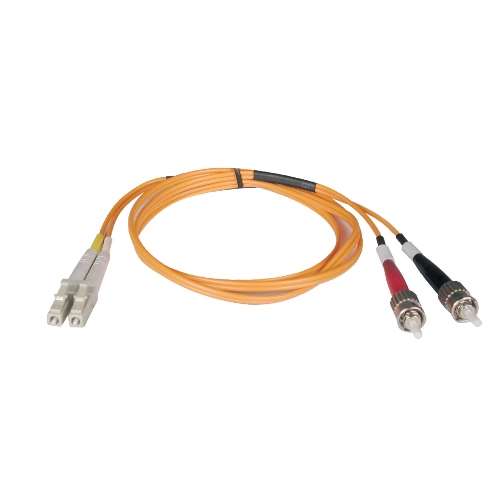 "Duplex Multimode 62.5/125 Fiber Patch Cable (LC/ST), 30M (100-ft.)" (tripp_N318-30M)