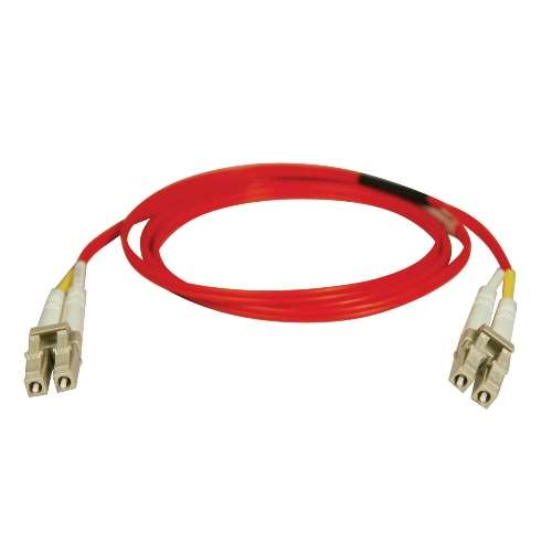 "Duplex Multimode 62.5/125 Fiber Patch Cable (LC/LC) - Red, 1M (3-ft.)" (tripp_N320-01M-RD)