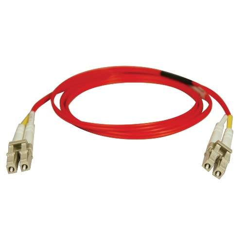 "Duplex Multimode 62.5/125 Fiber Patch Cable (LC/LC) - Red, 2M (6-ft.)" (tripp_N320-02M-RD)