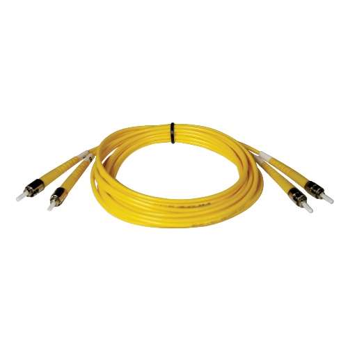 "Duplex Singlemode 8.3/125 Fiber Patch Cable (ST/ST), 2M (6-ft.)" (tripp_N352-02M)