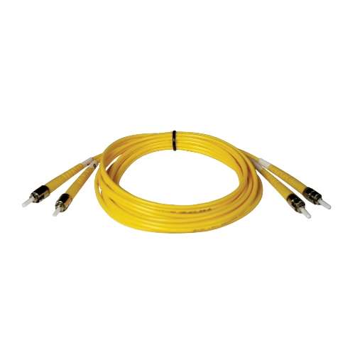 "Duplex Singlemode 8.3/125 Fiber Patch Cable (ST/ST), 5M (16-ft.)" (tripp_N352-05M)