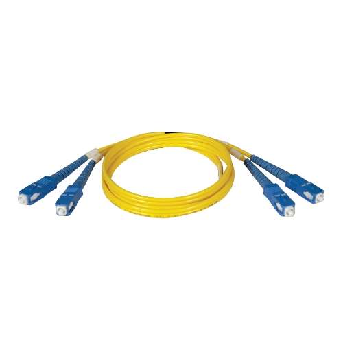 "Duplex Singlemode 8.3/125 Fiber Patch Cable (SC/SC), 1M (3-ft.)" (tripp_N356-01M)