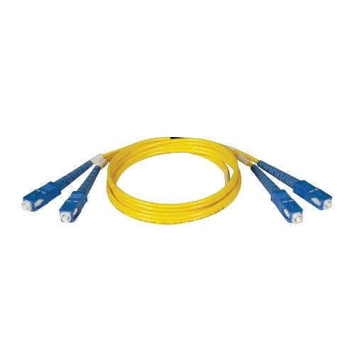 "Duplex Singlemode 8.3/125 Fiber Patch Cable (SC/SC), 2M (6-ft.)" (tripp_N356-02M)