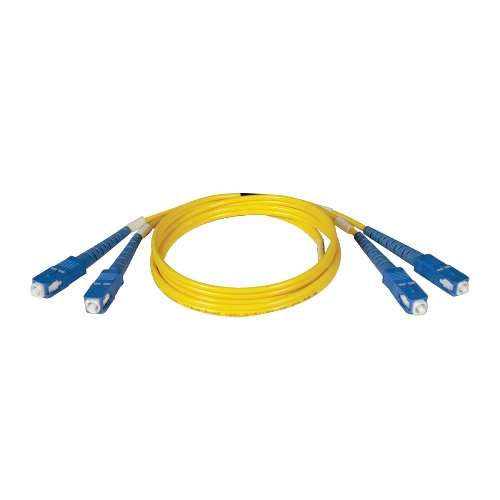 "Duplex Singlemode 8.3/125 Fiber Patch Cable (SC/SC), 3M (10-ft.)" (tripp_N356-03M)