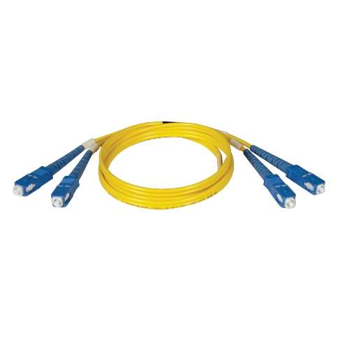 "Duplex Singlemode 8.3/125 Fiber Patch Cable (SC/SC), 5M (16-ft.)" (tripp_N356-05M)