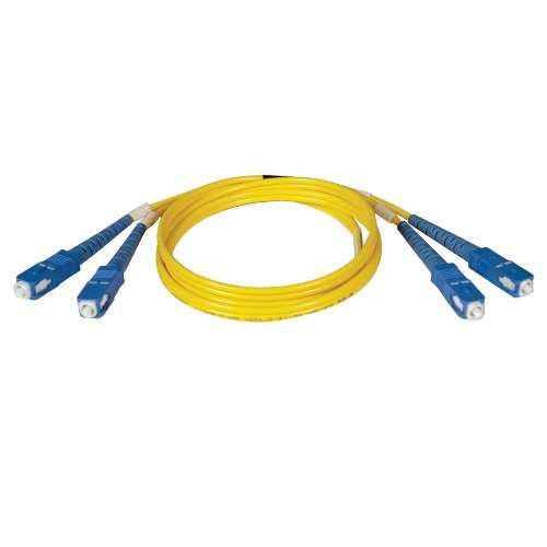 "Duplex Singlemode 8.3/125 Fiber Patch Cable (SC/SC), 10M (33-ft.)" (tripp_N356-10M)