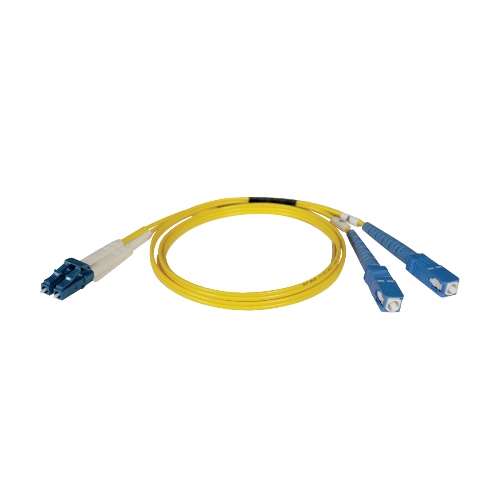 "Duplex Singlemode 8.3/125 Fiber Patch Cable (LC/SC), 2M (6-ft.)" (tripp_N366-02M)