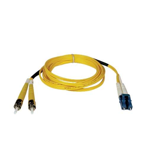 "Duplex Singlemode 8.3/125 Fiber Patch Cable (LC/ST), 2M (6-ft.)" (tripp_N368-02M)