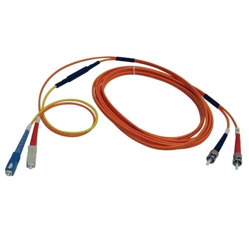 "Fiber Optic Mode Conditioning Patch Cable (ST/SC), 3M (10-ft.)" (tripp_N420-03M)