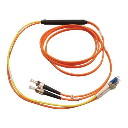 "Fiber Optic Mode Conditioning Patch Cable (ST/LC), 1M (3-ft.)" (tripp_N422-01M)