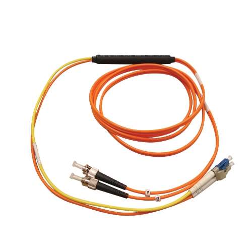 "Fiber Optic Mode Conditioning Patch Cable (ST/LC), 2M (6-ft.)" (tripp_N422-02M)