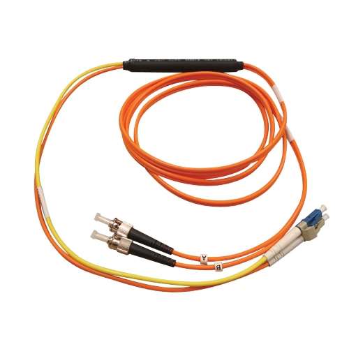 "Fiber Optic Mode Conditioning Patch Cable (ST/LC), 3M (10-ft.)" (tripp_N422-03M)