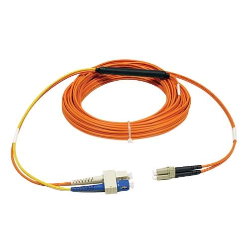 "Fiber Optic Mode Conditioning Patch Cable (SC/LC), 4M (13-ft.)" (tripp_N424-04M)