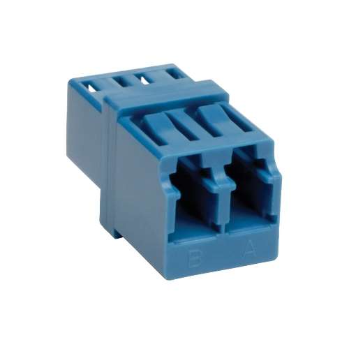 "Duplex Singlemode Fiber Optic Coupler, (LC/LC)" (tripp_N455-000-S-PM)